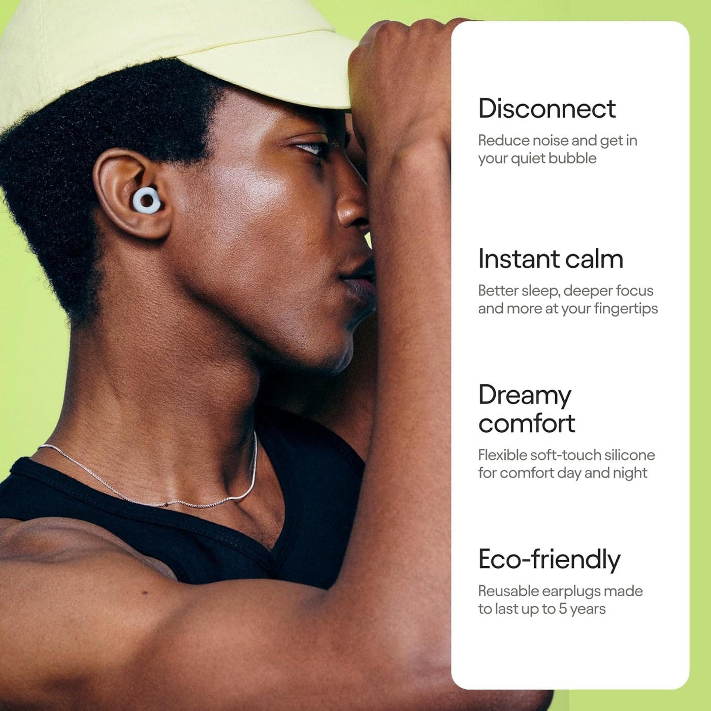 Sleep Ear Plugs – Ultra-Comfy  Noise-Reducing Earplugs for Sleep, Deep Focus, & Travel