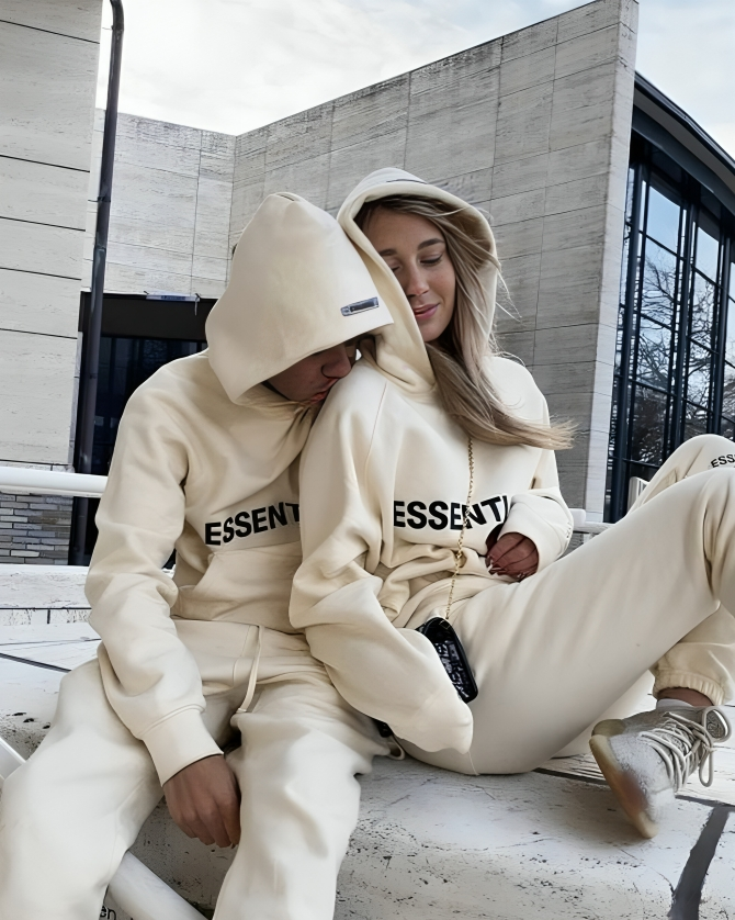 THE ESSENTIALS HOODIE + FREE TRACK PANTS